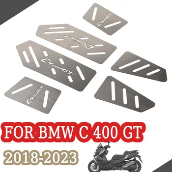 C400GT 2023 Motocykel Stupačky Pedál Stúpačka Nohy Doska Pedál Footpads pre BMW C 400 GT 2022 -2018 2019 2020 2021 Nerez