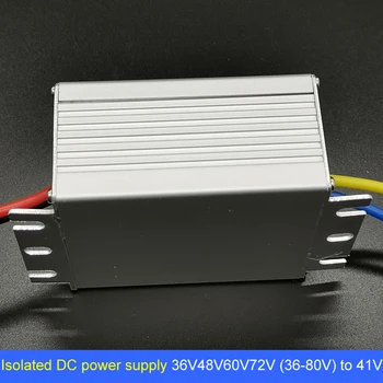DC izolované Step-down napätie power converter 36V48V60V72V75V80V (36-80V) na 41V10A-50A automatické Buck regulátor Napätia adaptér