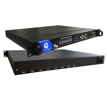 Digitálny TV headend H. 264 Kódovanie Videa dátový 8 Kanálov HD DVB-T ISDB-T ATSC DVB-C Encoder Modulátor COL5011H