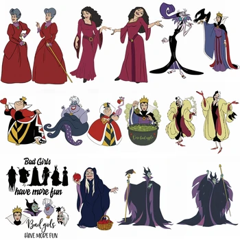 Disney Darebáci Zomrie Kráľovná Čarodejnice Jed Apple Morská panna Matka Gothel Zmiešané Postáv Zomrie pre Scrabooking Ručné Remeslo
