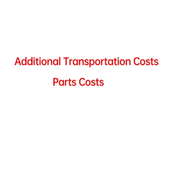 Dodatočné náklady na prepravu alebo časti nákladov alebo proudct poplatok