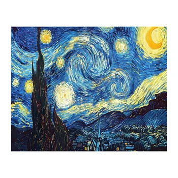 Domáce Dekorácie Diy Diamond Výšivky Van Gogha, Hviezdna Noc Cross Stitch Auta Abstraktnú Olejomaľbu Diamond Maľovanie Živice Hobby