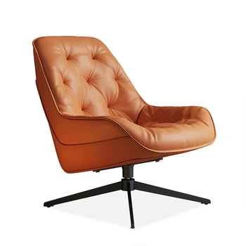 Domáce kancelárske kreslo kožené jeden sedacia súprava vysokým operadlom stoličky voľný čas otáčavé kreslo stoličky