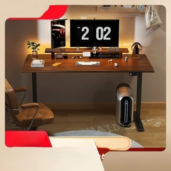 Dual motor elektrický sedieť-stáť stôl smart home stojí počítač, písací stôl písací stôl sedieť-stáť stôl nohy