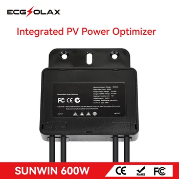 ECGSOLAX Integrované FV Power Optimizer MPPT 600W 60V Vstup IP67 Reálnom čase Solárny Panel Monitorovanie Napätia-Obmedzenie Anti-Hotspot