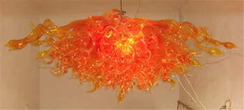 Európa Dizajnér Prívesok Orange Umelecké Stropné Svietidlo Domov Maliarov Americký Štýl Príslušenstvo Lávové Lampy Moderný Luster
