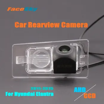 FaceSky Kvalitné Auto parkovacia Kamera Pre Hyundai Elantra Ázia 2011-2015 Zadnej strane Dash Cam AHD/CCD s rozlíšením 1080P Park Príslušenstvo