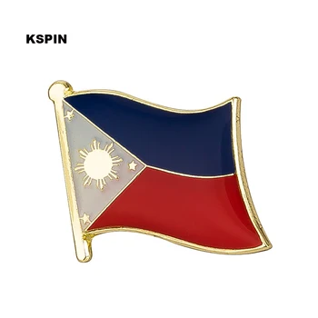 Filipíny vlajka pin klopě pin odznak Brošňa Ikony 1PC-KS-0059