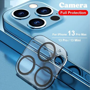 Fotoaparát Ochranu Skla Pre iPhone 13 11 Pro Max Screen Protector Pre iPhone 12 Mini Objektív Fotoaparátu Sklo Film Noc Kruh