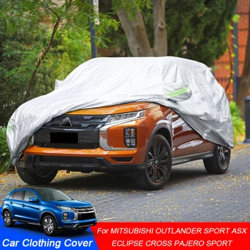 Full Auto Kryt Pre Mitsubishi ASX Outlander Sport Eclipse Kríž Outlander Pajero Dažďu, Mrazu, Snehu, Prachu Nepremokavé Ochranu Kryt
