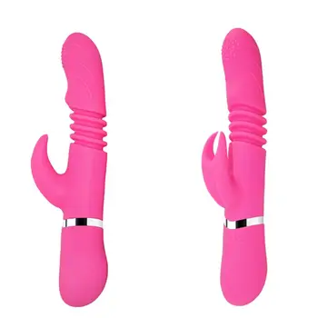 G-Spot vibrátor 7 Speed USB Nabíjateľné Vibračné dildo pre Womens 3 Úsek Žena Stimulácia Klitorisu Masáž Dospelých, Sexuálne Hračky