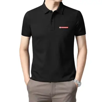 Golf nosiť muži Nových predajcov značiek kenworth Truck Logo Black Mens polo tričko pre mužov