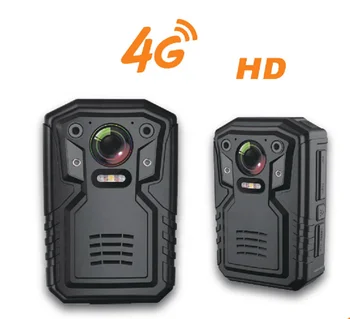 HD Policajný Orgán Nosiť bezpečnostné Kamery Podpora WiFi 4G A GPS Záznamník pracuje v reálnom čase, funkcia