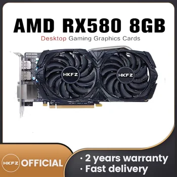HKFZ Radeon RX 580 8 GB gddr5 256bit GPU počítačové hry grafická karta ťažba hash hodnotiť 28mh / S