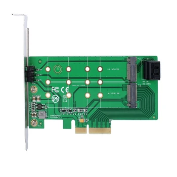 HOT-Pcie X 4 NGFF(Pcie) Nvme SATA SSD A 2 X NGFF(SATA) Karty Adaptéra M Kľúč/B Kľúč Karty Adaptéra