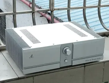 High-grade BZ4312A2 silver full Hliníkové zosilňovač šasi BOX amp DIY prípade