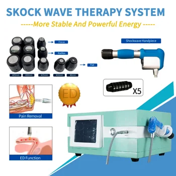 Horúce Dizajn Shockwave Terapia Stroj Extracorporeal Shock Wave Zariadenia Pre Úľavu Od Bolesti, Liečba Urológia