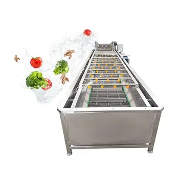 Hot predaj ultrazvukových ovocie čistiaci stroj obchodné ovocia a zeleniny, práčka
