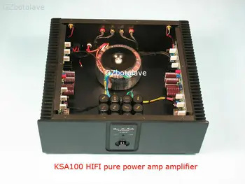 Hotové KSA100 HIFI pure power amp zosilňovač jedného transformátora triedy AB 200W+200W