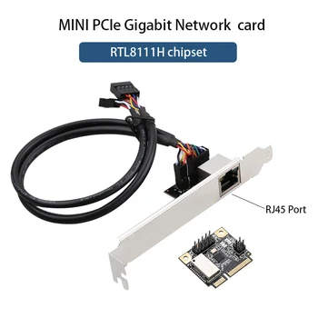 Hra PCIE Karty, RJ-45 LAN Adaptér 10/100/1000mbps na Ploche Fast Ethernet Gigabit PCI-E Sieťové Karty, herné adaptive high-speed