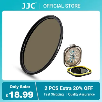 JJC ND Filter ND1000 Neutrálne Šošovky, Filtre, HD Optické Sklo 82mm 77mm 72 mm 67mm 58mm pre Oneskorené Fotenie Krajiny