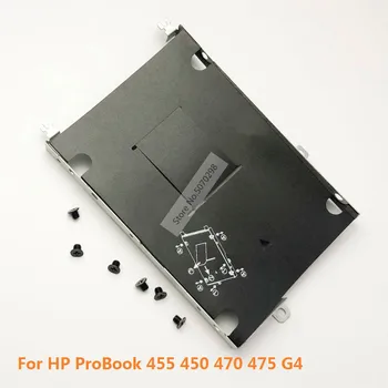 Jednotky Pevného Disku SATA HDD SSD Caddy Rám Zásobník Adaptéra so Skrutkami pre HP ProBook 450 455 470 475 G4