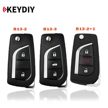 KEYDIY KD900 B Series Auto na Diaľkové Ovládanie Tlačidlo B13-2/B13-2+1/B13 Auto Kľúč pre Toyota Štýl KD-X2/KD-MAX/KD MINI Tlačidlo 1/3/5/10pcs