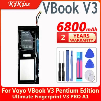 KiKiss 6800mAh Náhradné Batérie Pre Voyo VBook V3 Pentium Vydanie Ultimate Odtlačkov prstov V3 PRO A1