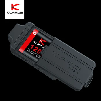 Klarus Pôvodné B33A + LB12, Zahrnuté Batérie-prípad a 1200mAh Batériu, Výhradné Použitie pre HR1 AA/PRO Svetlomet, Kompatibilné AAA