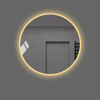 Kolo Kúpeľňa Nástenné Zrkadlo Závesné Led Svetlo Infinity Stenu, Zrkadlo, Lampa Make-Up Multifunct Moderné Espelho De Maquiagem Domova