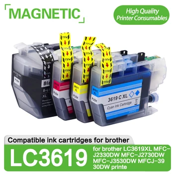 Kompatibilné atramentové kazety LC3619 XL 3619 LC3619 pre brata LC3619XL MFC-J2330DW MFC-J2730DW MFC-J3530DW MFCJ-3930DW printe