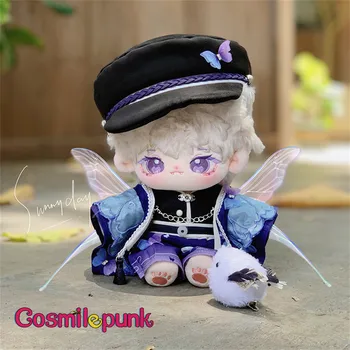 Kpop Motýľ Oblek Pre 20 cm Bábiku Šaty, Klobúk Hračka Príslušenstvo Anime Cosplay Roztomilý