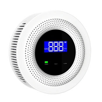 Kuchyňa Detektor Úniku Plynu pre Domácnosť Elektromagnetický Ventil Horľavý Plyn Alarm Podpory APP Diaľkový Alarm