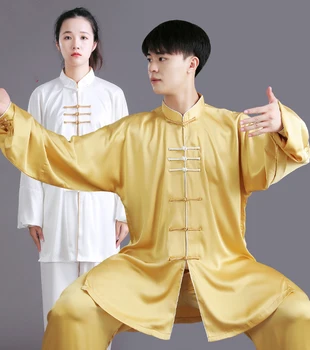 Kun Master Tai Chi Oblečenie Bojové Umenie Jednotné Kung Fu Šaty Wushu Oblečenie Multicolor Priedušná Unisex Žien A Mužov 2023 Nové