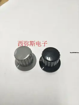 Kyp25-18-6j potenciometer gombík čierna šedá farba vnútorného otvoru s 4 mm 6 mm 6.35 mm top lock