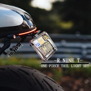 LED smerovku Brzdy zadné Svetlo Na BMW RNINET Mestskej GS Motocykel Scrambler Čistý špz Držiak na LED Lampa Auta