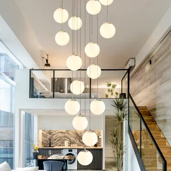 Led Umenie Luster Prívesok Lampy, Svetlá Izba Dekor Nordic domov pre jedáleň lesk závesné stropné svietidlo kuchynské doplnky