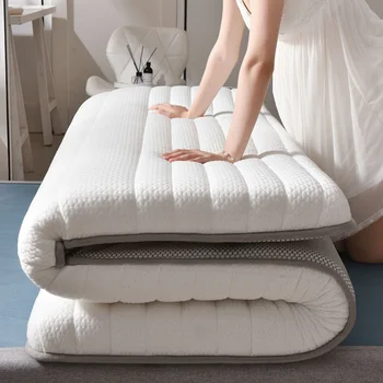 Luxusný Latexový matrac, vankúš, mäkké, módne matrac dvojitej domácnosti pribrala skladacie pena čalúnenia ochranu podložky