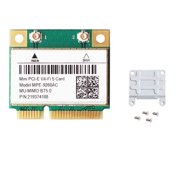 Mini-PCIE Karta 2030Mbps 9260AC 2.4 G/5 ghz Dual Band 802.11 Ac Notebook Deskktop Pre Windows10/11