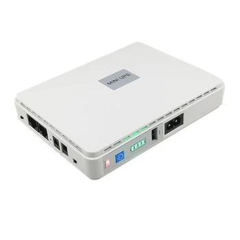 Mini UPS 15V POE 24V Záložnej Batérie 8800Mah Napájanie Batérie Pre Wifi Router CCTV (US Konektor)