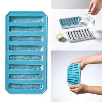 Mini Úzke Fľaša Na Vodu Ice Stick Formy Diy Vertikálne Ice Nástroje 2 Piť Farba Plesne Zásobník Kocky Ľadu Rýchle Lete Pásy Dlhé M4l8