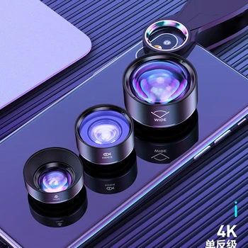 Mobilný Telefón Objektív HD 130° Široký Uhol Lens195° Fisheye Makro Objektív Pre Apple a Andriod Smartphone Objektív Zaujímavý Darček
