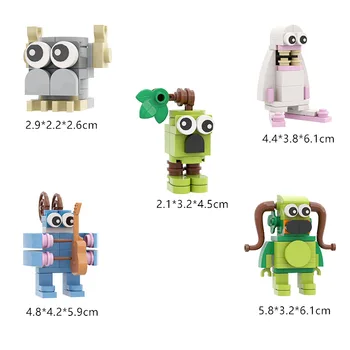 Moc Môj Spev Monsters Zriedkavé Epické Wubboox Model Stavebné Bloky Vzdelávacie Hračka Cartoon Hry Hračky Pre Deti, Darčeky