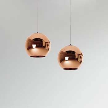 Moderné jednoduchá obývacia izba sklenený luster tvorivé osobnosti dizajnér Nordic reštaurácia spálňa nočná lampa kolo