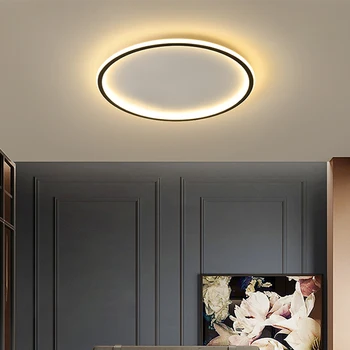 Moderné led Ultra-tenké Stropné Svietidlá pre obývacia Izba, spálňa App RC Square/Okrúhle stropné lampy, svietidlá, 90-260V