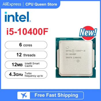 NOVÝ procesor Intel® Core™ i5-10400F Procesor 12M Cache, až do 4.30 GHz LGA1200, podporuje H470 a H510