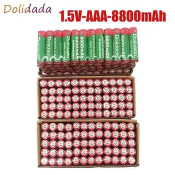 Nabíjateľná batterie 1,5 V AAA 8800mah pre autíčka na diaľkové ovládanie hodiny baterka