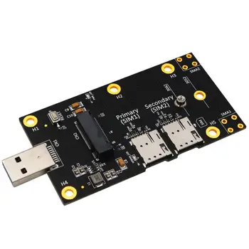 Nano-SIM Kartu Converter Kartu USB Adaptér NGFF M. 2 B-KĽÚČ USB 3.0 Rozšírenie Karty Adaptéra pre Notebook 5G Mini Card