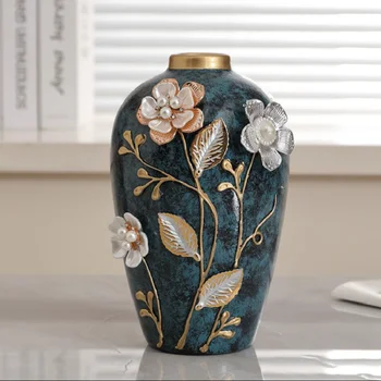Nové Keramické vázy 3D Stereoskopické sušené kvety usporiadanie zakolísania doska obývacej izby vstup ozdoby domáce dekorácie