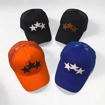 Nové Prišiel Najvyššej Kvality 1:1 Módnej Značky Kožené Star Logo Spojov šiltovku pre Mužov, Ženy, Hip Hop Slnko Klobúk